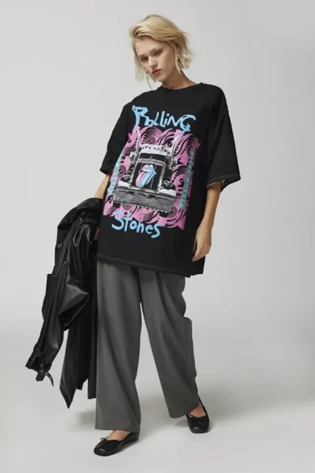 AE Oversized Rolling Stones Hackney Diamonds Graphic Sweatshirt