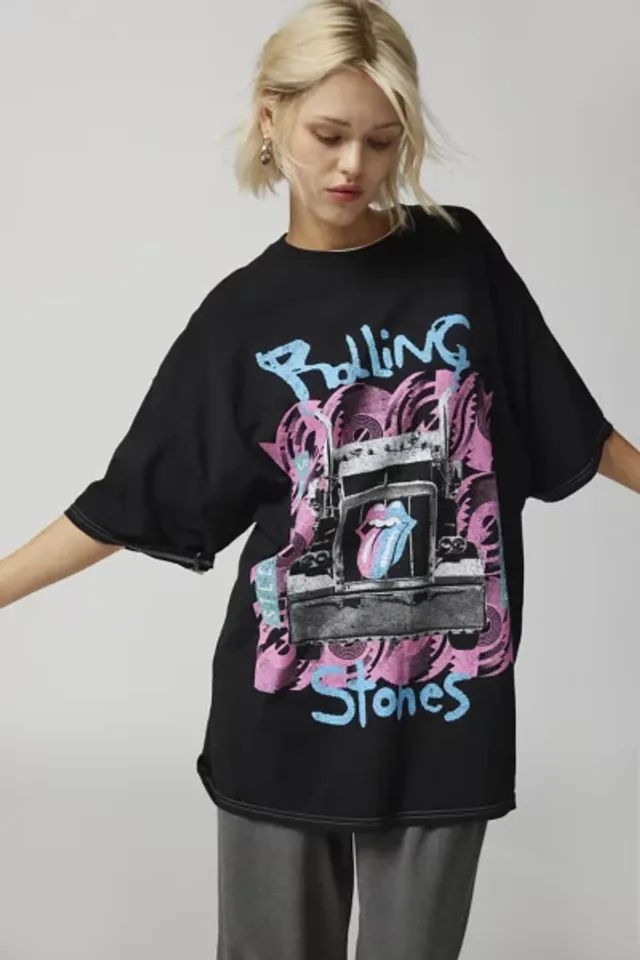 AE Oversized Rolling Stones Hackney Diamonds Graphic Sweatshirt