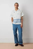 Wax London Didcot Daisy Embroidered Shirt