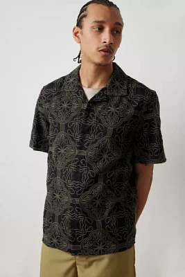 Wax London Didcot Tile Stitch Shirt