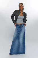 Diesel De-Pago-S Denim Maxi Skirt