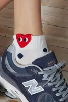 7DaysSocks Heart Dot Ankle Sock