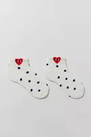 7DaysSocks Heart Dot Ankle Sock