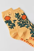 BAGGU Orange Tree Crew Sock
