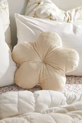 Polly Flower Throw Pillow