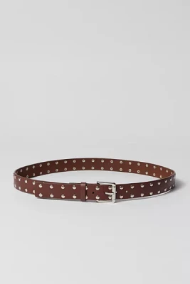 Studded Leather Belt