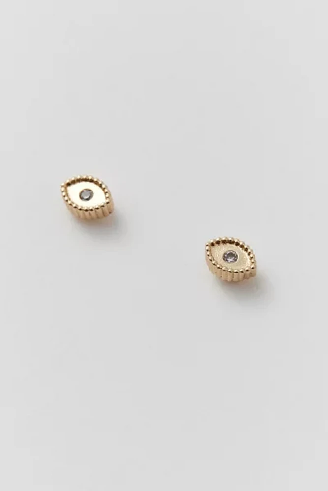 Delicate Rhinestone Eye Earring