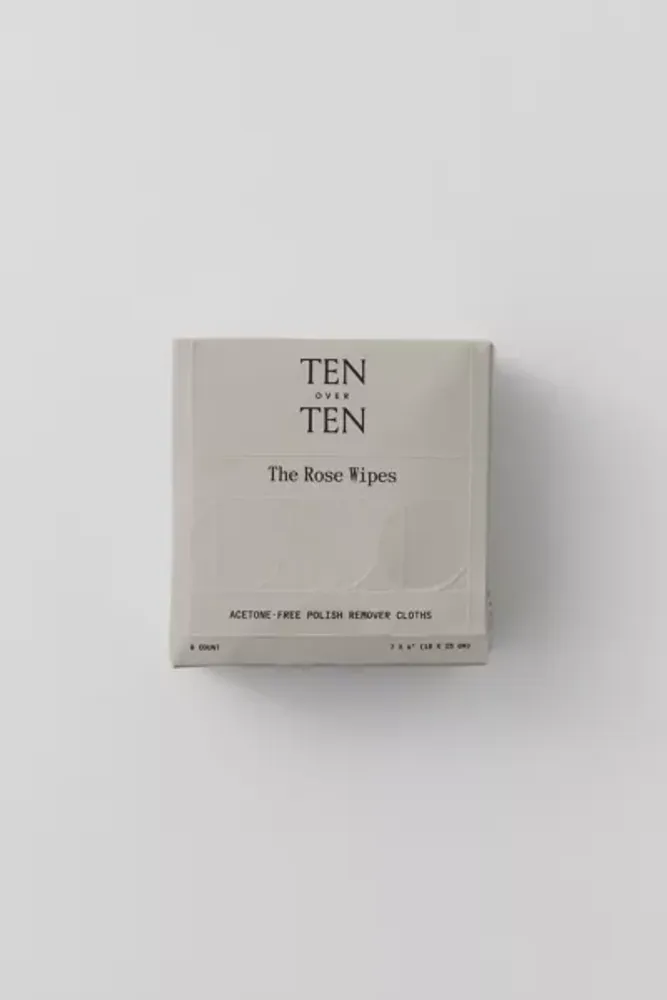 Tenoverten  The Rose Wipes Polish Remover Cloths 8-Pack