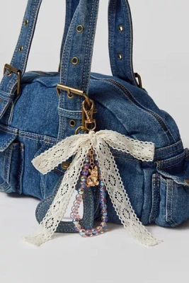 Kimchi Blue Lace Bag Charm Keychain