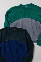 Urban Renewal Remade Spliced Fleece & Knit Sweater