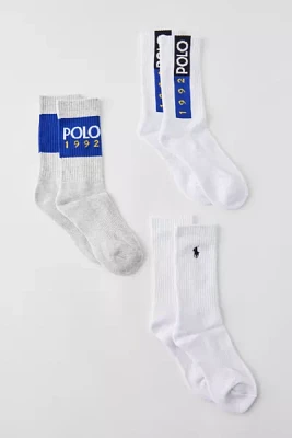 Polo Ralph Lauren 1992 Crew Sock 3-Pack