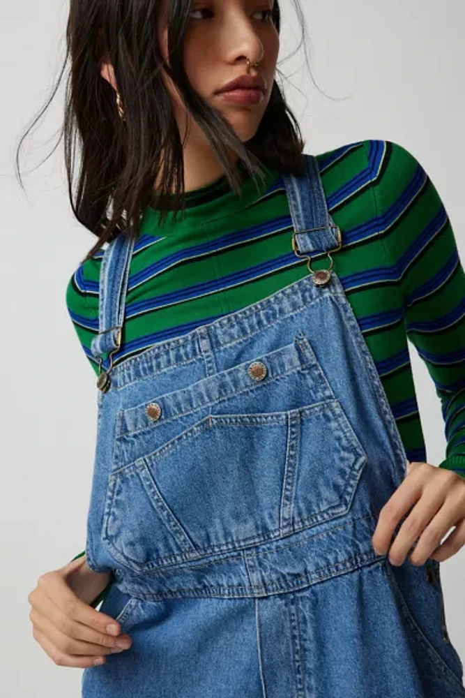 Urban Renewal Remade Denim Overall Maxi Dress