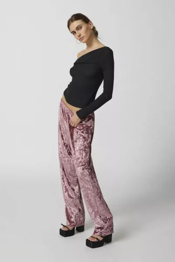 Urban Renewal Parties Remade Velvet Pieced Pant