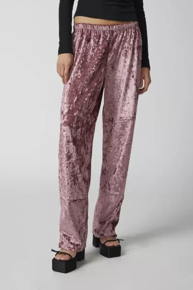 Urban Renewal Parties Remade Velvet Pieced Pant