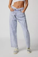 Urban Renewal Remade Acid Wash Crossover Jean