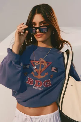 BDG Embroidered Anchor Sweatshirt