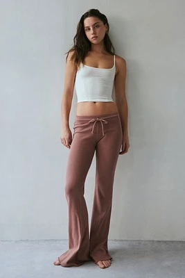 Out From Under Easy Does It Low-Rise Flare Pant