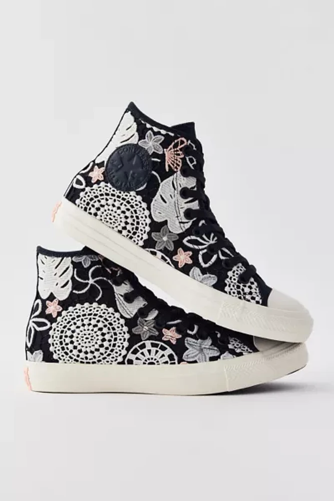 Converse Chuck Taylor All Star Butterfly Crochet High Top Sneaker