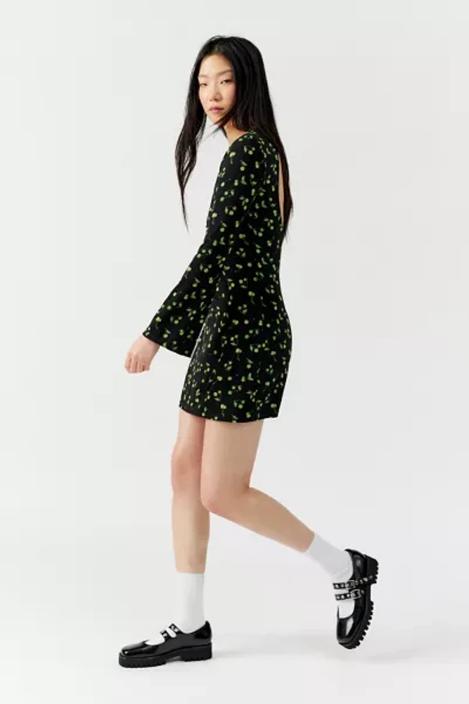 UO Sammie Long Sleeve Mini Dress