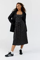 UO Lydia Polka Dot Midi Dress