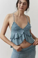 Out From Under Belle Ruffled Tank Top