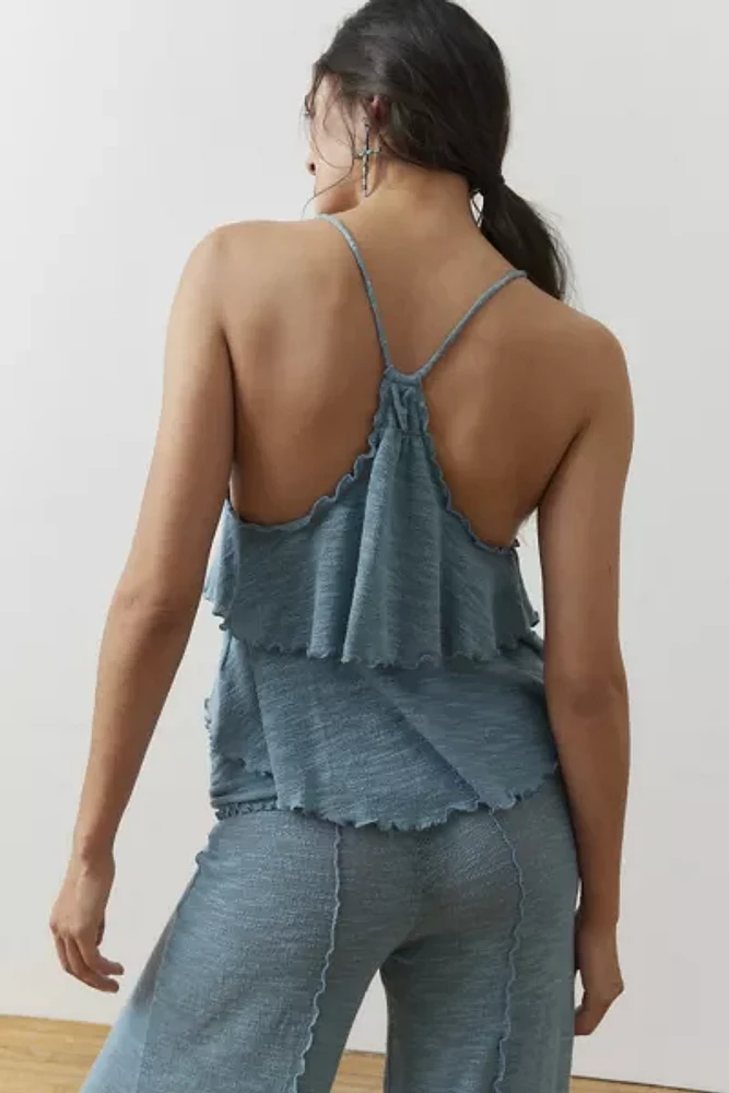 Out From Under Belle Ruffled Tank Top