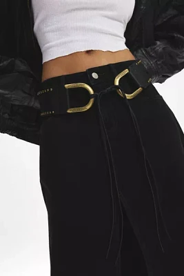 UO Bonnie Studded Wide Tie Belt