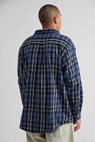 Urban Renewal Remade Full Zip Heavy Flannel Shirt