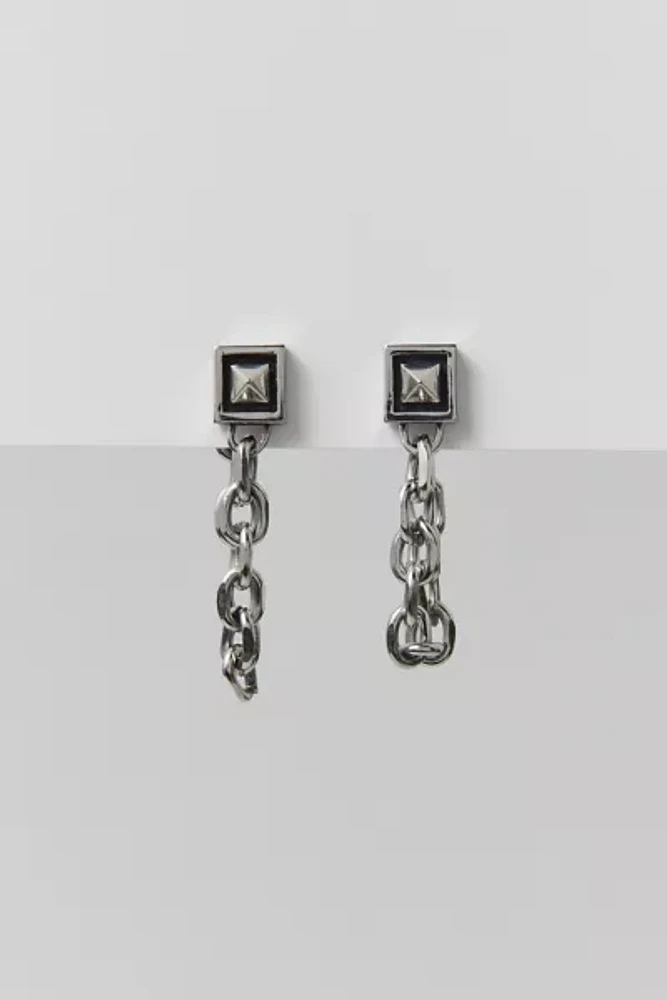 Personal Fears Stud Chain Link Earring