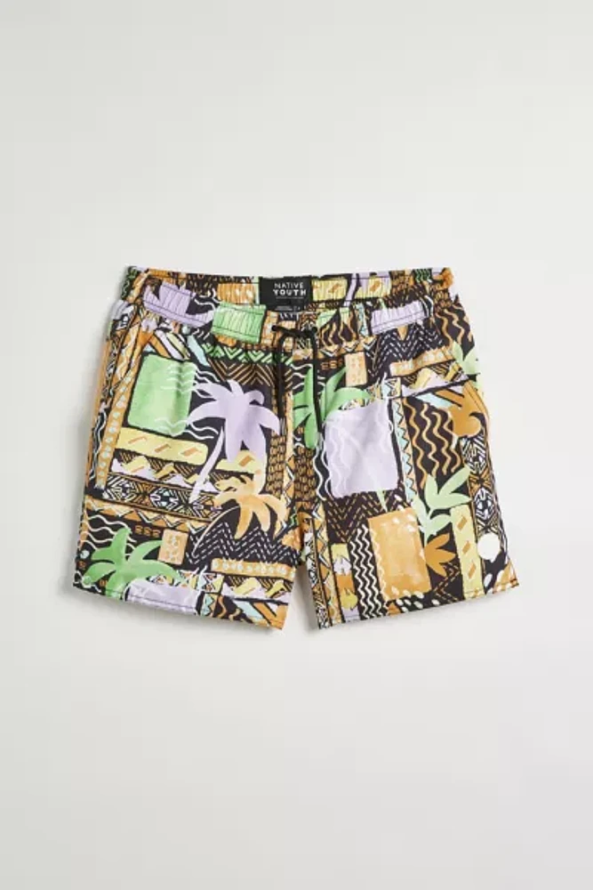 Native Youth Rico Beach Swim Short