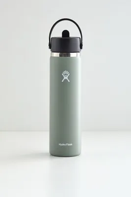 Hydro Flask Wide Mouth Flex Straw Cap 24oz Water Bottle