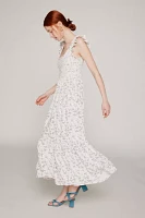 LoveShackFancy Chessie Floral Maxi Dress