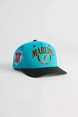 Mitchell & Ness Crown Jewels Pro Miami Marlins Snapback Hat