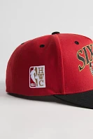 Mitchell & Ness Crown Jewels Pro Philadelphia 76ers Snapback Hat