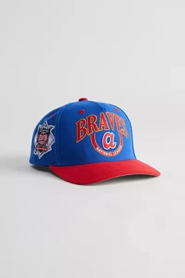 Mitchell & Ness Crown Jewels Pro Atlanta Braves Snapback Hat