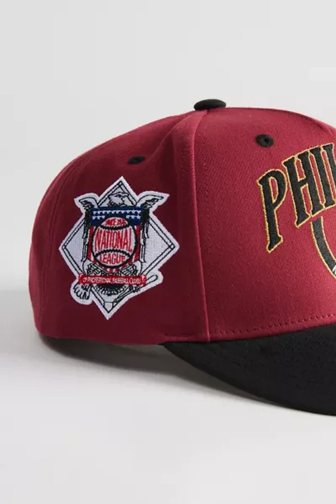 Mitchell & Ness Crown Jewels Pro Philadelphia Phillies Snapback Hat