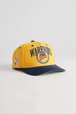 Mitchell & Ness Crown Jewels Pro Golden State Warriors Snapback Hat