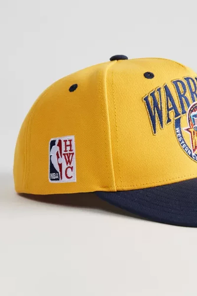 Mitchell & Ness Crown Jewels Pro Golden State Warriors Snapback Hat