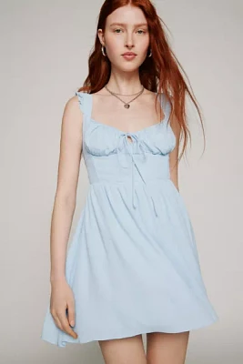 Glamorous Shirred Mini Dress