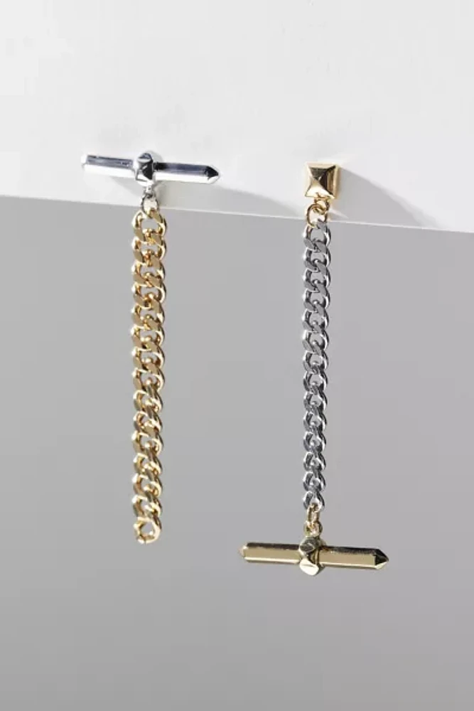 Silence + Noise Mixed Chain Earring