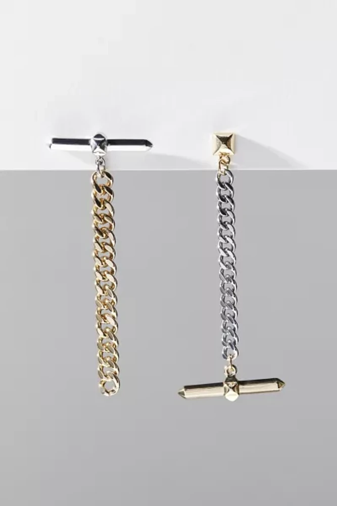 Silence + Noise Mixed Chain Earring