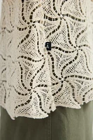 David Catalán Crochet Lace Tee