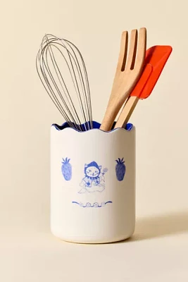 Emily Icon Ceramic Utensil Holder