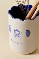 Emily Icon Ceramic Utensil Holder