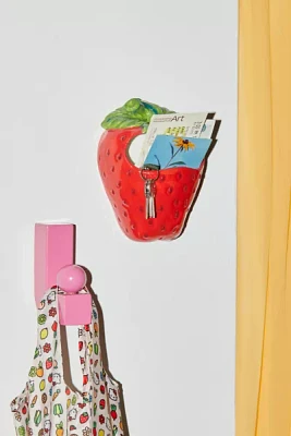 Strawberry Wall Pocket Vase