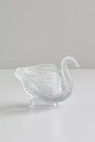 Swan Glass Jewelry Dish