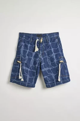 David Catalan Neira Rope Denim Cargo Short