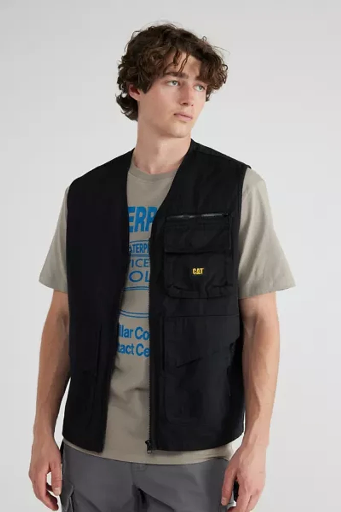 CAT Utility Twill Vest