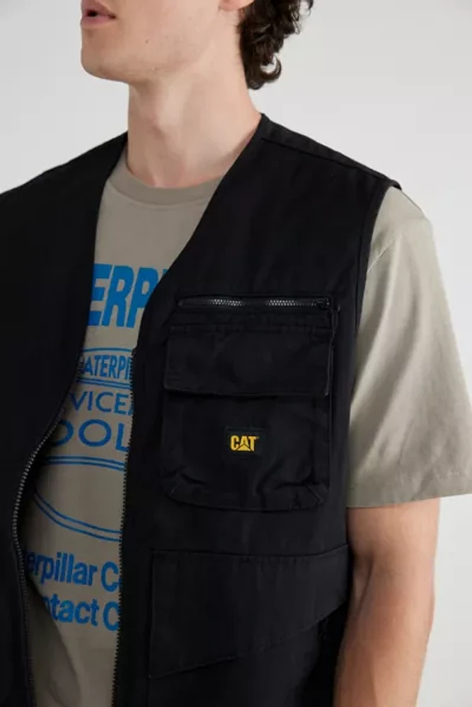 CAT Utility Twill Vest