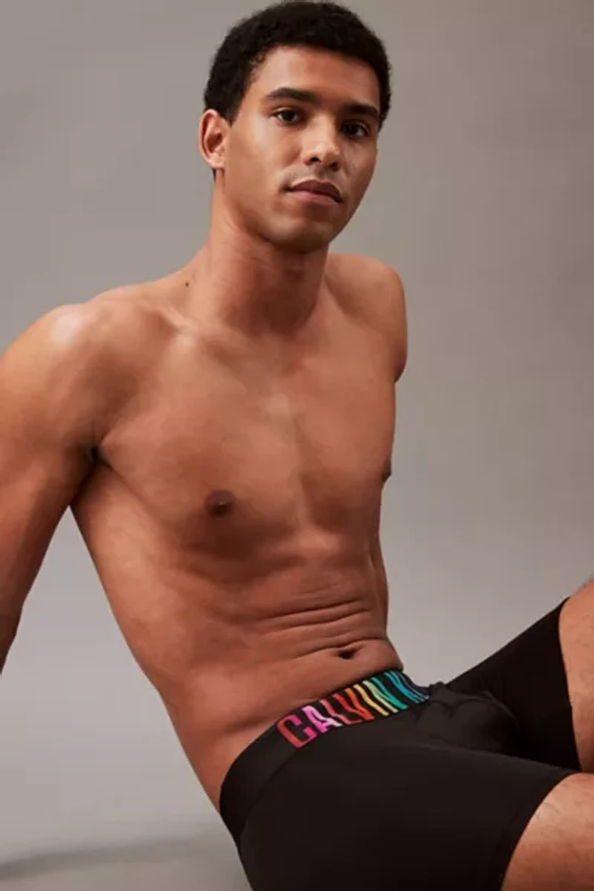 Calvin Klein Intense Power Stretch Rainbow Logo Boxer Brief